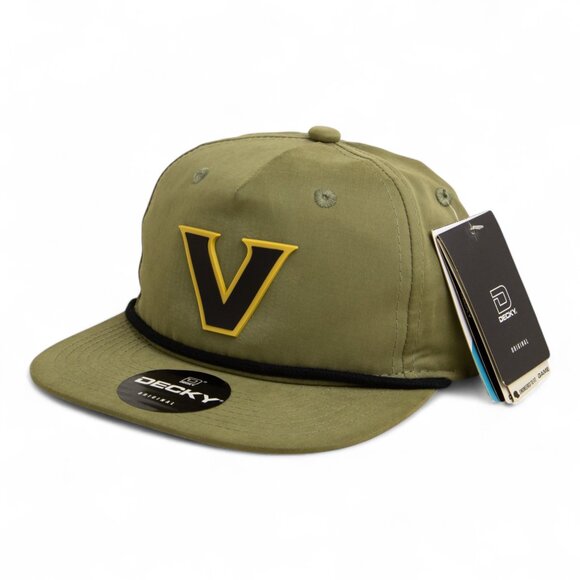 Vanderbilt Commodores Black 3D Classic Rope Hat- Loden/ Black - Picture 2 of 3